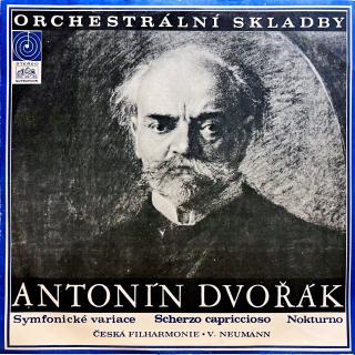LP Antonín Dvořák – Symfonické Variace / Scherzo Capriccioso / Nokturno (Velmi pěkný stav i zvuk!)