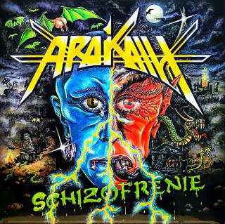 LP Arakain ‎– Schizofrenie (Včetně orig. vnitřní obal s potiskem a kartička pro download.)
