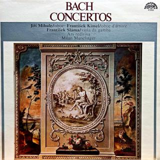 LP Bach / Jiří Mihule, František Kimel, František Sláma – Concertos (Top stav i zvuk!)
