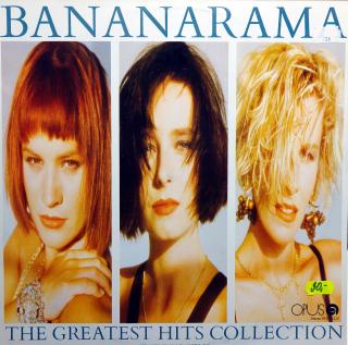LP Bananarama ‎– The Greatest Hits Collection (Deska mírně ohraná. Na obalu jen drobné stoppy používání (Kompilace, Czechoslovakia, 1989, Hi NRG, Synth-pop))