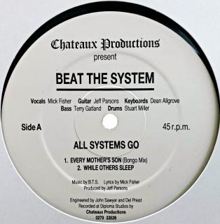 LP Beat The System - All Systems Go (Deska v pěkném stavu, jen několik velmi lehkých kosmetických oděrek. Hraje fajn, bezvadný zvuk. Obal v krásném stavu.)