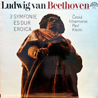 LP Beethoven, Česká Filharmonie, Paul Klecki – 3. Symfonie Es Dur  Eroica  (Velmi pěkný stav i zvuk.)