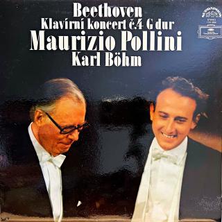 LP Beethoven, Maurizio Pollini, Karl Böhm – Klavírní Koncert Č.4 G Dur (Top stav i zvuk!)