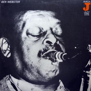 LP Ben Webster ‎– Ben Webster (Deska i obal ve velmi pěkném stavu (Album, Germany, 1977, Jazz))