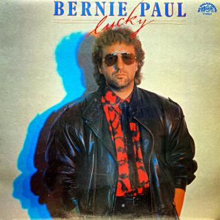 LP Bernie Paul ‎– Lucky (Deska ve velmi pěkném stavu, pouze pár jemných vlásenek. Velmi dobrý zvuk. Obal v perfektní kondici (Album, 1988, Europop, Disco))