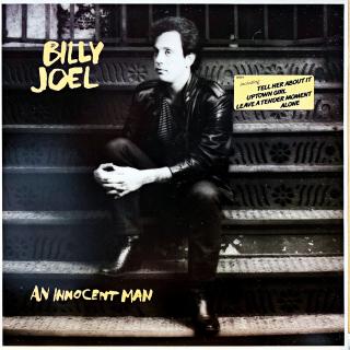 LP Billy Joel – An Innocent Man (Orig. vnitřní obal s potiskem. Top stav i zvuk!)