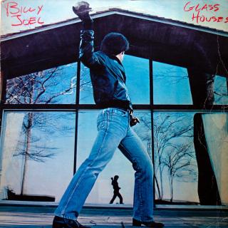 LP Billy Joel ‎– Glass Houses (ALBUM (Holland, 1980, Pop Rock, Ballad, Classic Rock) OBAL V HORŠÍM STAVU)
