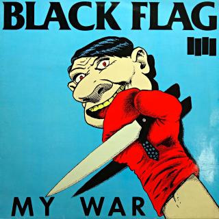 LP Black Flag ‎– My War (Na desce pouze jemné vlásenky. Hraje fajn, dobrý zvuk. Obal je v krásném stavu.)