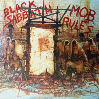 LP Black Sabbath ‎– Mob Rules (Na desce jen jemné vlásenky. Obal ve velice dobrém stavu.)
