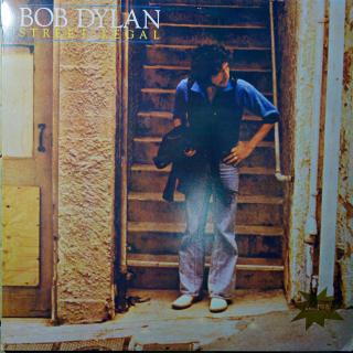 LP Bob Dylan ‎– Street - Legal (Vložen insert. Deska hodně hraná, ale zvuk stále ok.)