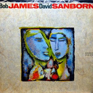 LP Bob James / David Sanborn ‎– Double Vision (Deska v pěkném stavu, pouze velmi jemné vlásenky. Obal v perfektní kondici (Album, Czechoslovakia, 1988, Smooth Jazz, Easy Listening))
