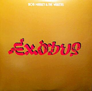 LP Bob Marley &amp; The Wailers ‎– Exodus (Deska je v krásném stavu, stále lesklá. Pouze pár krátkých a velmi jemných vlásenek proti ostrému světlu. Obal v perfektní kondici.)