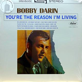 LP Bobby Darin – You're The Reason I'm Living (Nové a stále zatavené ve fólii - perfektní stav.)