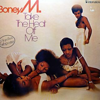 LP Boney M. ‎– Take The Heat Off Me (Deska ve velmi pěkném stavu, pouze několik jemných vlásenek. Obal taky v pěkném stavu, stopa po stržené cenovce (Album, Germany, 1976, Disco))