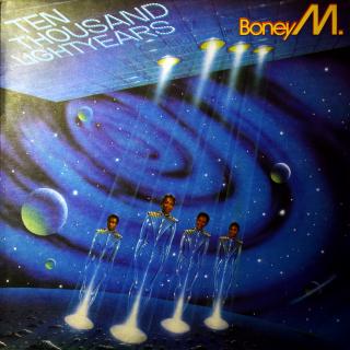 LP Boney M. ‎– Ten Thousand Lightyears (Deska i obal jsou v bezvadném stavu. )