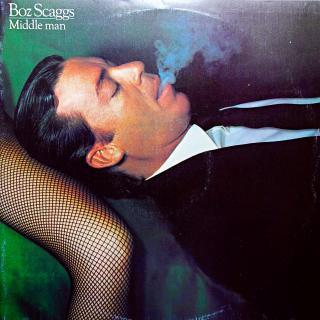 LP Boz Scaggs ‎– Middle Man (Deska ve velmi pěkném stavu, pár jemných vlásenek. Obal taky v pěkném stavu, jen lehce vytlačený obrys kotouče.)