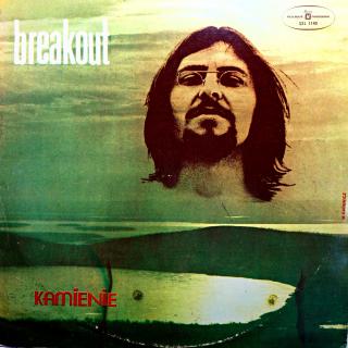LP Breakout ‎– Kamienie (Deska mírně ohraná s jemnými vlásenkami. Hraje fajn, čistý zvuk. Obal také mírně obnošený s lehce obroušenými hranami.)