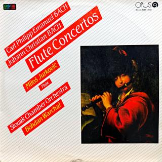 LP Carl Philipp Emanuel Bach / Johann Christian Bach — Flute Concertos (Velmi pěkný stav i zvuk!)