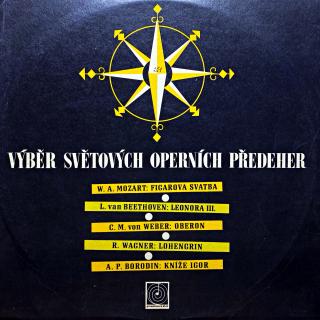 LP Česká Filharmonie ‎– Výběr Světových Operních Předeher (Deska v pěkném stavu, pár vlásenek. Obal taky pěkný s popiskem na zadní straně.)