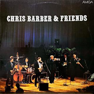 LP Chris Barber &amp; Friends – Chris Barber &amp; Friends (Deska i obal jsou v krásném a lesklém stavu, jen pár jemných vlásenek.)