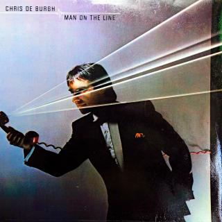 LP Chris de Burgh ‎– Man On The Line (Orig. vnitřní obal s potiskem. Top stav i zvuk!)