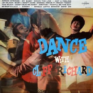 LP Cliff Richard And The Drifters ‎– Dance With Cliff Richard (Na desce jen velmi jemné vlásenky)