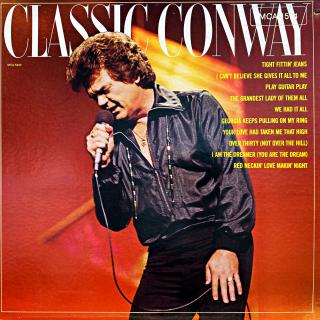 LP Conway Twitty – Classic Conway (Na desce je několik drobných povrchových oděrek, kromě toho krásný a lesklý stav. Hraje bezvadně, výborný a čistý zvuk i v tichých pasážích. Obal ve velmi pěkném stavu.)