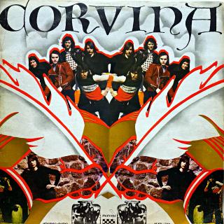 LP Corvina ‎– Corvina (Deska je hodně ohraná, mnoho vlásenek i jemné oděrky. Nicméně hraje dobře s mírným praskotem v záznamu. Obal mírně obnošený s proseknutým hřbetem cca 5 cm.)