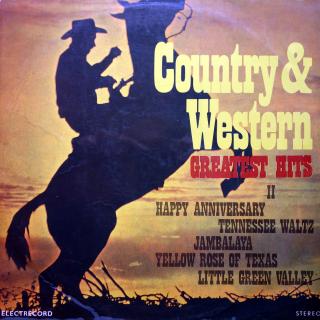 LP Country &amp; Western Greatest Hits II (MADE IN ROMANIA)