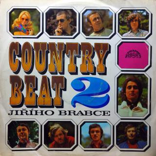 LP Country Beat Jiřího Brabce (2) (Deska je ohraná, vlásenky i jemné oděrky. Nicméně hraje dobře. Obal trochu obnošený.)
