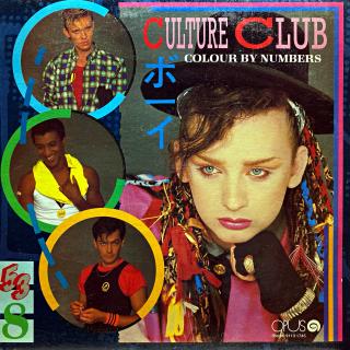 LP Culture Club ‎– Colour By Numbers (Deska je v pěkném stavu, jen lehce ohraná s jemnými vlásenkami. Hraje fajn, velmi dobrý zvuk. Obal je v krásném stavu.)