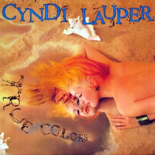 LP Cyndi Lauper ‎– True Colors (Deska v pěkném stavu s velmi jemnými vlásenkami. Obal v perfektní kondici.)