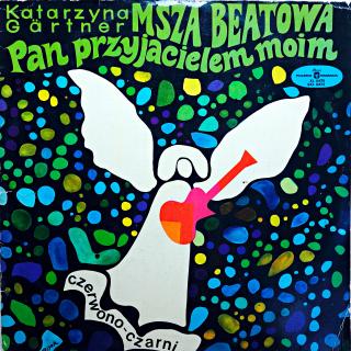 LP Czerwono-Czarni ‎– Pan Przyjacielem Moim - Msza Beatowa (Deska mírně ohraná, jemné vlásenky a pár lehkých malých oděrek. Hraje fajn, jen mírný praskot v tichých pasážích. Rozevírací obal má obroušený hřbet, ale potisk je z obou stran pěkný. Včetně inse