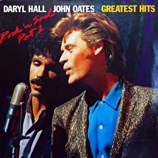 LP Daryl Hall &amp; John Oates ‎– Greatest Hits - Rock 'n Soul Part 1 (Deska je trochu ohraná, mnoho jemných vlásenek a drobných povrchových oděrek. Hraje ok, mírný praskot v tichých pasážích. Obal v dobrém stavu, jen malé oděrky na hranách.)