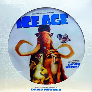 LP David Newman – Ice Age (Original Motion Picture Soundtrack) (Vinyl s grafikou. Nové a stále zatavené ve fólii - perfektní stav.)