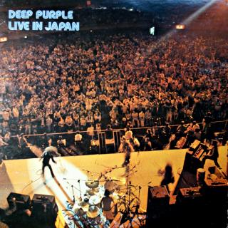 LP Deep Purple ‎– Live In Japan (Japonské vydání. Vložen insert. Desky jsou ve velmi dobrém stavu. Rozevírací obal má obroušené hrany, mírně obnošený.)