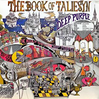 LP Deep Purple – The Book Of Taliesyn (Deska je v bezvadném a lesklém stavu, jako nová. Hraje perfektně, bezvadný a čistý zvuk i v pasážích mezi skladbami. Rozevíraí obal je taky krásný a lesklý s několika oděrkami vzadu na horní hraně viz foto.)