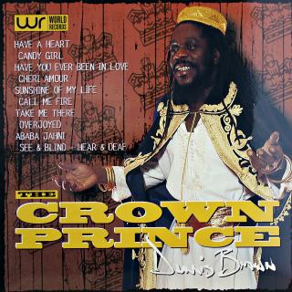 LP Dennis Brown ‎– The Crown Prince (ALBUM (UK, 1996, Roots Reggae))