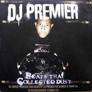 LP DJ Premier ‎– Beats That Collected Dust Vol. 1 ((2008) VINYL JE DOST POŠKRÁBANÝ ALE HRAJE BEZ PŘESKAKOVÁNÍ)