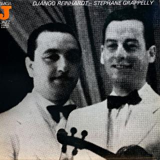 LP Django Reinhardt &amp; Stéphane Grappelly (Deska je ve velmi pěkném a lesklém stavu, pár jemných vlásenek. Bezvadný a čistý zvuk i v pasážích mezi skladbami. Obal v perfektní kondici.)