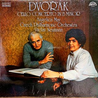 LP Dvořák - Angelica May, Václav Neumann – Cello Concerto In B Minor (Top stav i zvuk!)