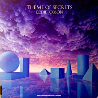 LP Eddie Jobson ‎– Theme Of Secrets (Na desce jemné vlásenky a otisky prstů. Obal v pěkném stavu.)