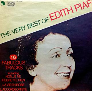 LP Edith Piaf ‎– The Very Best Of (Deska je v krásném a lesklém stavu. Hraje výborně, čistý zvuk. Obal je taky v perfektní kondici.)