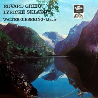 LP Edvard Grieg, Walter Gieseking – Lyrické skladby (Deska v top stavu!)