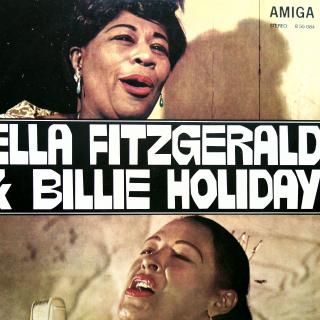 LP Ella Fitzgerald &amp; Billie Holiday (ALBUM (1980, Germany) DESKA V SUPER STAVU)