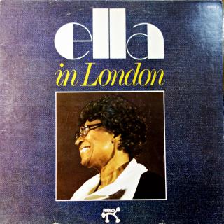 LP Ella Fitzgerald ‎– Ella In London (Pěkný stav. Pouze jemné vlásenky a otisky prstů. Obal mírně obnošený)