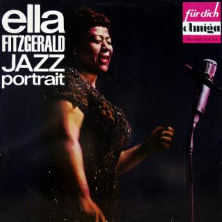 LP Ella Fitzgerald ‎– Jazz- Portrait (VELMI PĚKNÝ STAV (Kompilace, Germany, 1966, Jazz) )
