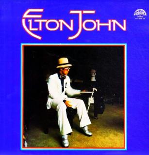 LP Elton John ‎– Elton John (Deska je v pěkném a lesklém stavu s jemnými vlásenkami. Hraje výborně, čistý zvuk i v pasážích mezi skladbami. Obal je v dobrém stavu, lehké stopy používání.)