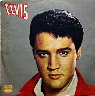 LP Elvis ‎– Elvis (Deska je v krásném a lesklém stavu, téměř perfektní, jen pár jemných vlásenek. Hraje parádně, výborný a čistý zvuk i v tichých pasážích. Obal je taky v pěkný, jen lehce ošoupané hrany.)