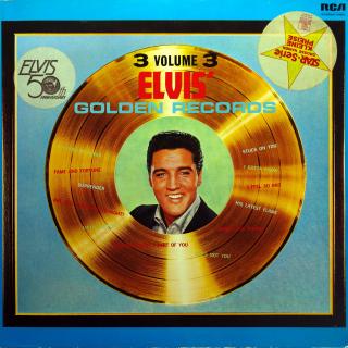 LP Elvis ‎– Elvis' Golden Records - Volume 3 (Deska lehce ohraná s jemnými vlásenkami. Bezvadný zvuk. Obal v pěkném stavu.)